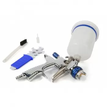 HBM Professional Paint Spra Gun with 600 ml Cup Model 2 - 1.4 mm nozzle - 1/4" hose connection