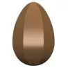Polycarbonate Hexagonal Chocolate Egg Mold - 150mm x 99.5mm - DX + SX - 275x175x24mm