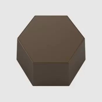Polycarbonate Hexagon Mold - 30mm x 26mm x h 16mm - 10gr - 28 cavity