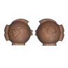 Polycarbonate Ball Fish Chocolate Mold - 105mm x 97.6mm - L+R
