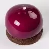 SILMAE Professional Silicone Pastry Mold - 3D Blackcurrant Mold - 63mm x61mm x h 45mm - 100ml - 8 cavity