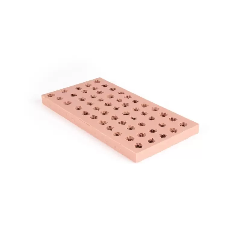 SILMAE Professional Silicone Pastry Mold - 3D Micro Raspberry by Paul Klein - Ø12mm x 10mm - 0.7ml - 55 cavity