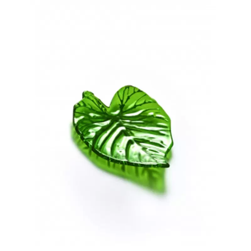 SILMAE Professional Silicone Cocoa Leaf Decorative Sugar Chablon Mold - 150mm x 50mm x h 1mm