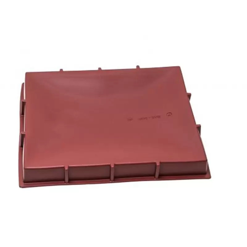 SILMAE Professional Silicone Ganache Jelly Frame Mat with Straight Edges - 360mm x 300mm x h 40mm - 4224ml