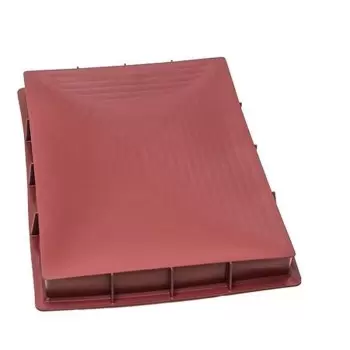 SILMAE Professional Silicone Ganache Jelly Frame Mat with Straight Edges - 388mm x 290mm x h 40mm - 4500ml