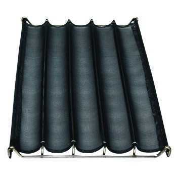 Stainless Steel Mesh Net Bi-Flon Baking Tray - 60cm x 40cm - 5 channels