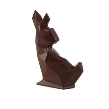 Tritan Polycarbonate Origami Rabbit Chocolate Mold - 11cm - 2 cavity
