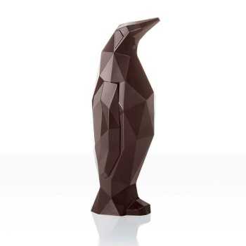 Tritan Polycarbonate Origami Penguin Chocolate Mold - 18cm x 7.1cm x 6.9cm - 125gr - 2 cavity