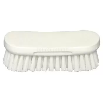 Matfer Bourgeat Polypropylene Scrubbing Brush for Cloths, Banettons, flour, and vegetables - 205mm x 65mm