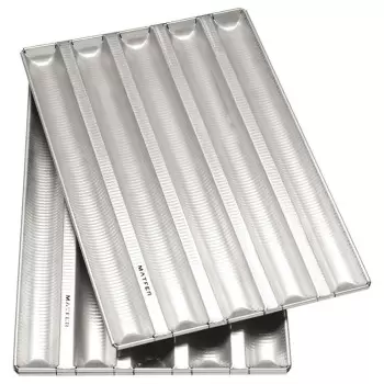 Matfer Bourgeat 311121 Matfer Bourgeat French Bread Baguette Pan - ...