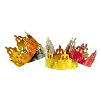 Galette des Rois King's Cake Crowns - Queen Ammonite - Pack of 100