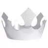 Galette des Rois King's Cake Crowns - Silver Helios - Pack of 100