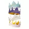 Galette des Rois King's Cake Crowns - Baladin Féérie - Pack of 100