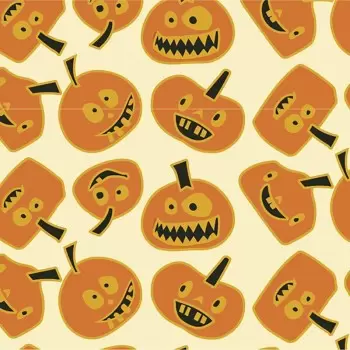 Chocolate Transfer Sheets - Funny Pumpkins 2 - Pack of 10 Sheets - 300 x 400 mm