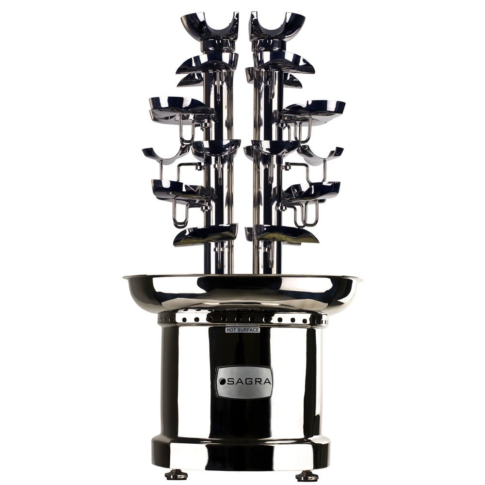 SAGRA PRO2 Cascade Dual Chocolate Fountain 36”
