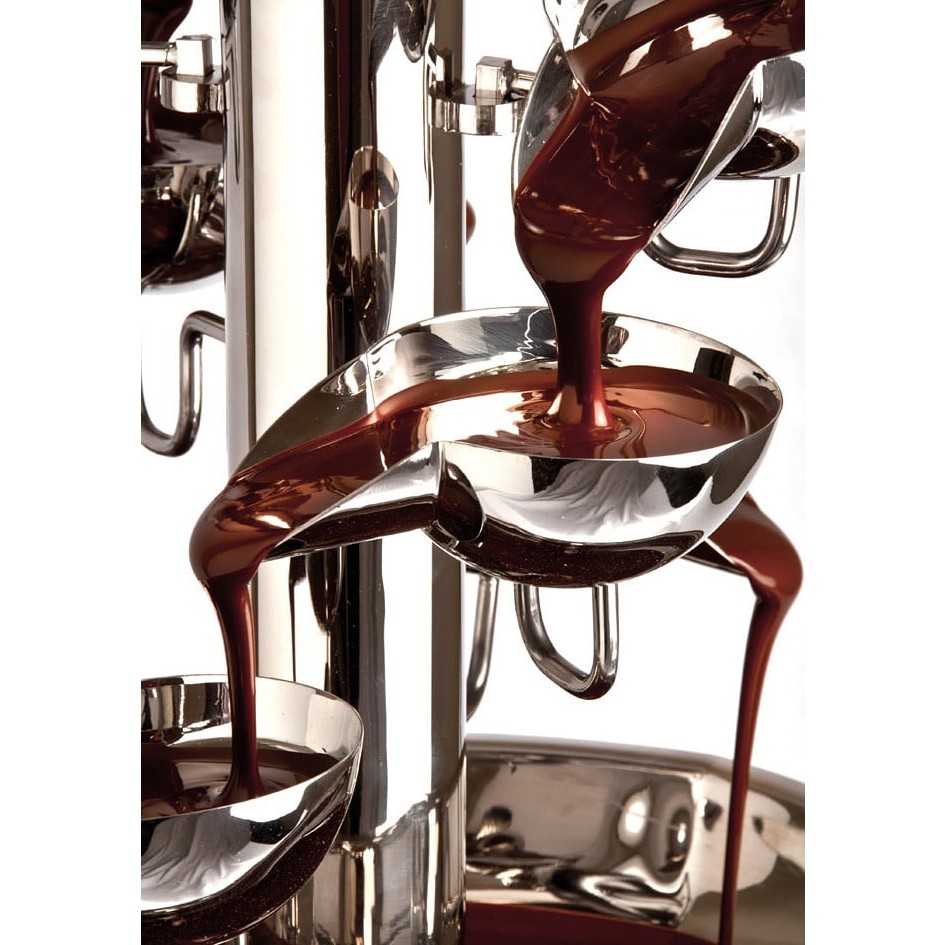 SAGRA PRO34C Deluge Cascading Chocolate Fountain 34”