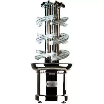 Trifecta Clear Triple Chocolate Fountain – 46” – International 220V