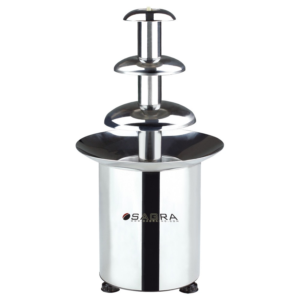 SAGRA PROTT Sagra Tabletop Battery Operated Chocolate Fountain 16″