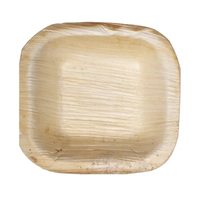 Pastry Chef's Boutique PCB-01-01-11B 3''x3'' Palm Leaf Square Bowl ...