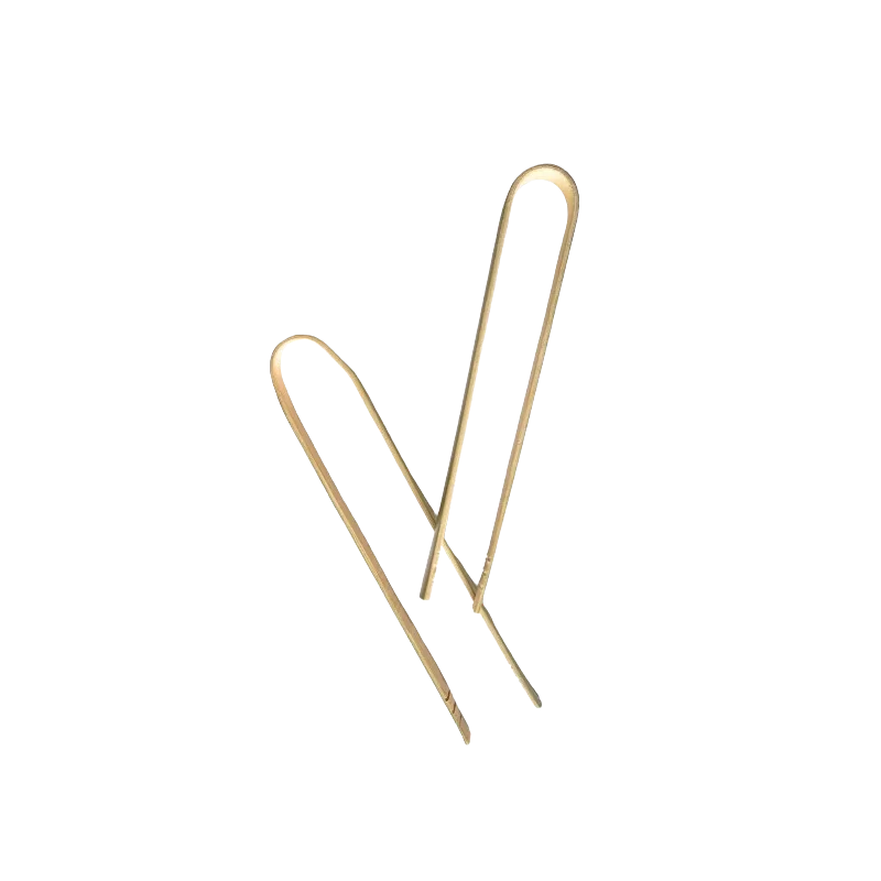 Pastry Chef's Boutique PCB-VT-TONG-6.5 Wooden Tongs 6.5" - 250 pcs