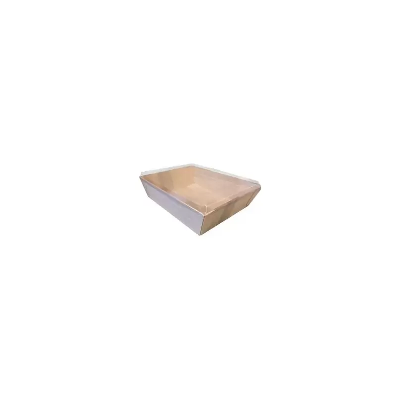 Pastry Chef's Boutique PCB-TG-CT-11x15 11.8X15X3 Balsa Wood Tray wi...