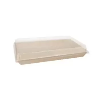 Pastry Chef's Boutique PCB-TG-CT-8X11X1 8'' x 11''x1 Balsa Wood Tra...