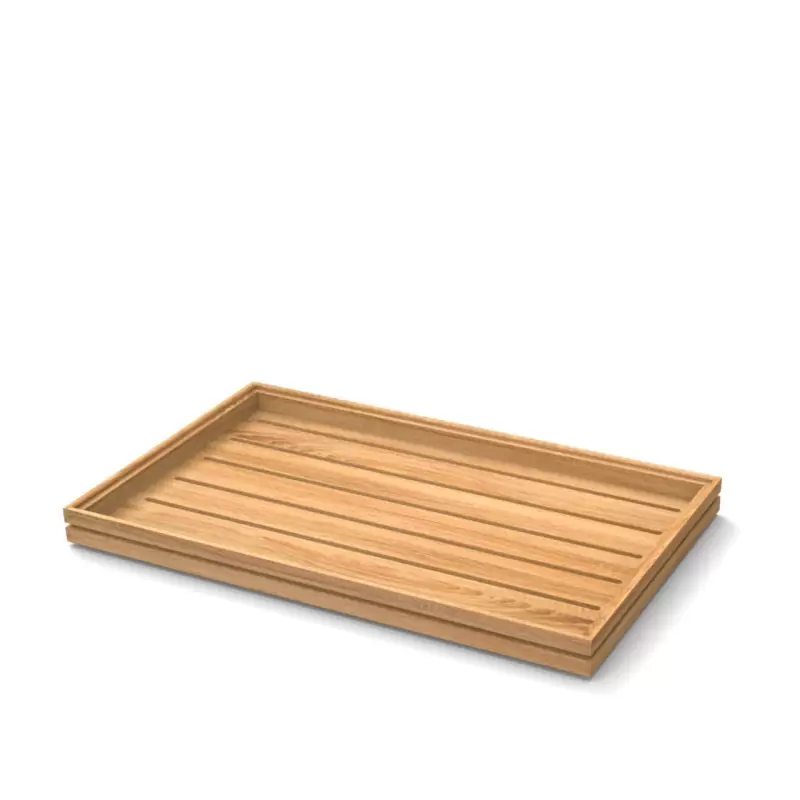 Craster BU_FR001 Craster Flow Oak 1.1 Tray 530 × 325 × 40 mm
