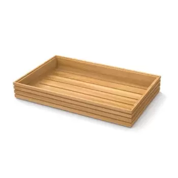 Craster BU_FR006 Craster Flow Tall Oak 1.1 Tray 530 × 325 × 75 mm