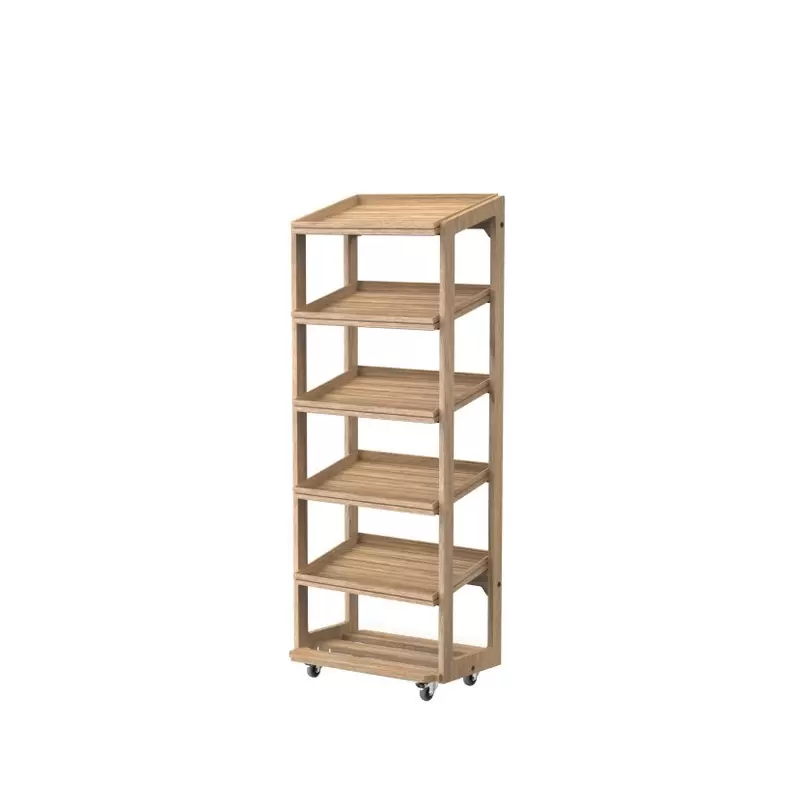 Craster BU_RS004 Craster Flow Five Tier Oak Stand 574 × 400 × 1459 mm