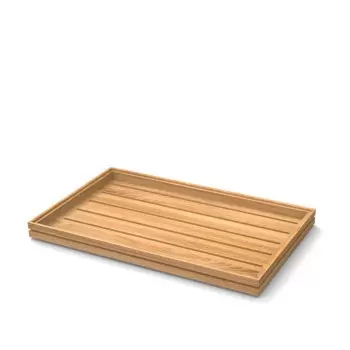 Craster BU_FR001 Craster Flow Oak 1.1 Tray 530 × 325 × 40 mm