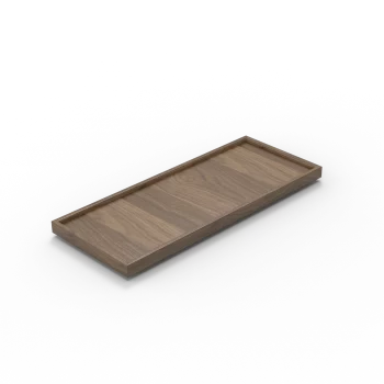 Craster BU_FC066 Craster Flow Walnut 1.8 Bento Tray Lid 325 × 132 ×...