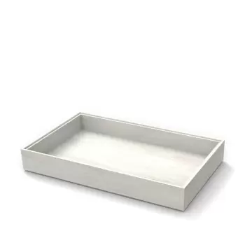 Craster BU_FR046 Craster Flow Tall White 1.1 Tray 530 × 325 × 75 mm