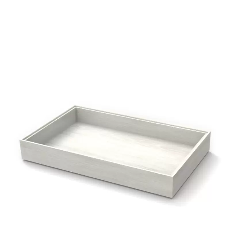 Craster BU_FR046 Craster Flow Tall White 1.1 Tray 530 × 325 × 75 mm