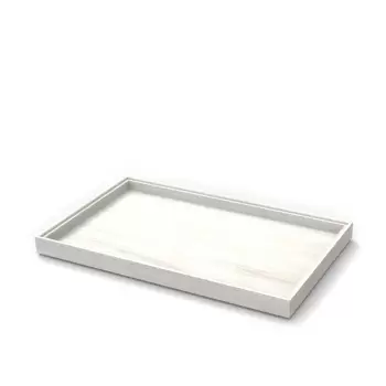 Craster BU_FR041 Craster Flow White 1.1 Tray 530 × 325 × 40 mm