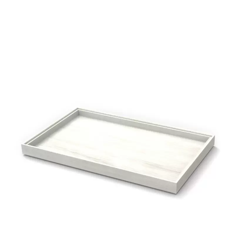 Craster BU_FR041 Craster Flow White 1.1 Tray 530 × 325 × 40 mm