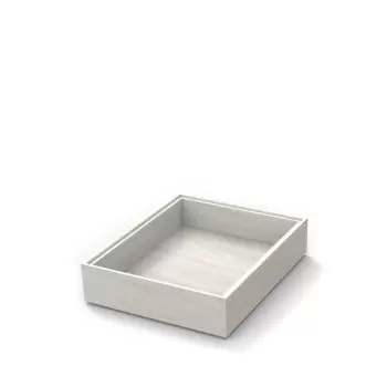 Craster BU_FR047 Craster Flow Tall White 1.2 Tray 325 × 265 × 75 mm