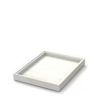 Craster BU_FR042 Craster Flow White 1.2 Tray 325 × 265 × 40 mm