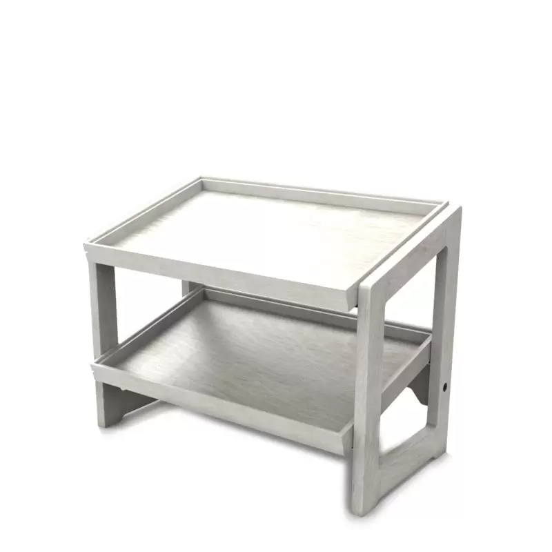 Craster BU_RS042 Craster Flow White 1.1 Two Tier Stand 574 × 323 × ...