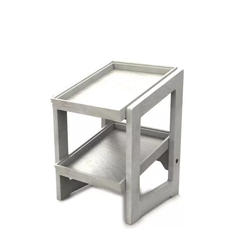 Craster BU_RS041 Craster Flow White 1.2 Two Tier Stand 309 × 323 × ...
