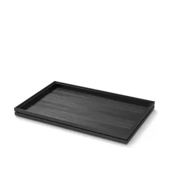 Craster BU_FR031 Craster Flow Black 1.1 Tray 530 × 325 × 40 mm