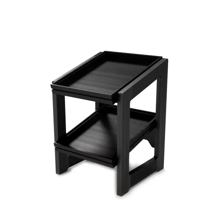 Craster BU_RS031 Craster Flow Black 1.2 Two Tier Stand 309 × 323 × ...