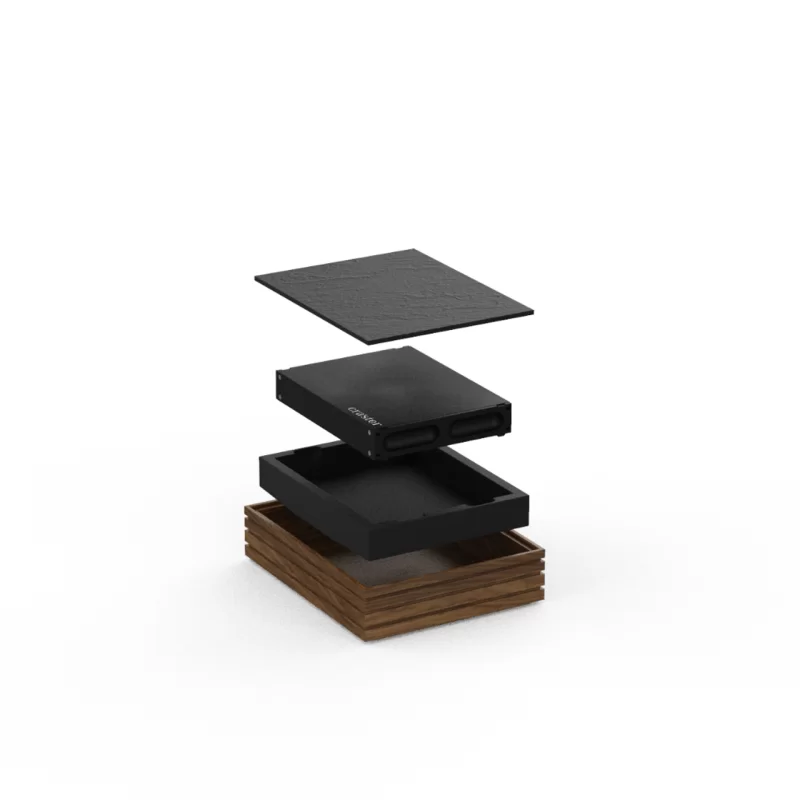 Craster BU_FF1012 Craster Flow Walnut 1.2 Cold Cell Cooling Tray 32...