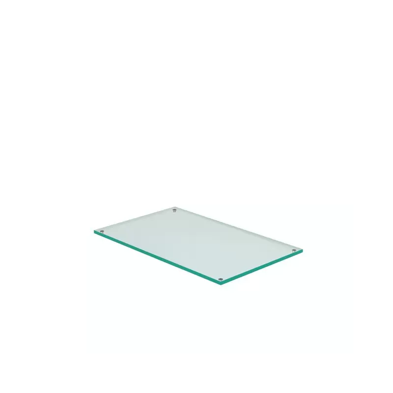 Craster BU_FT0010 Craster Flow Clear Glass 1.1 Plinth 530 × 325 × 2...