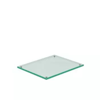 Craster BU_FT0012 Craster Flow Clear Glass 1.2 Plinth 265 × 325 × 2...