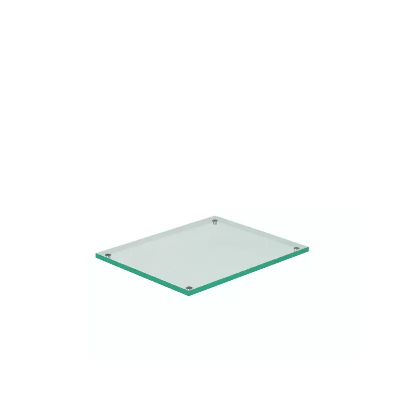Craster BU_FT0012 Craster Flow Clear Glass 1.2 Plinth 265 × 325 × 2...