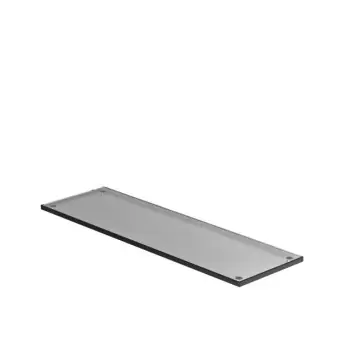 Craster BU_FT0041 Craster Flow Black Glass 2.4 Plinth 530 × 162.5 ×...