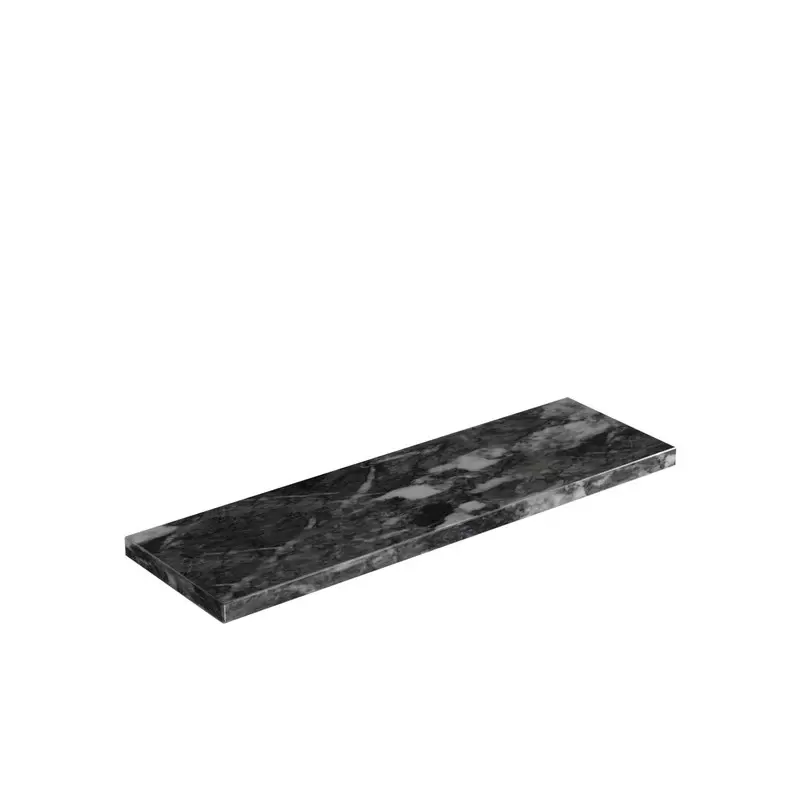 Craster BU_FT0060 Craster Flow Grey Marble 2.4 Plinth 530 × 162.5 ×...