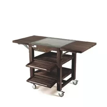 Craster TO_HC2202 Craster Flow Single Heating/Cooling Trolley Walnu...