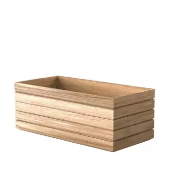 Craster BU_RS009 Craster Flow Tall Oak Trough Tray 530 × 250 × 200 mm