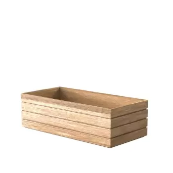 Craster BU_RS007 Craster Flow Regular Oak Trough Tray 530 × 250 × 1...